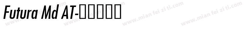 Futura Md AT字体转换